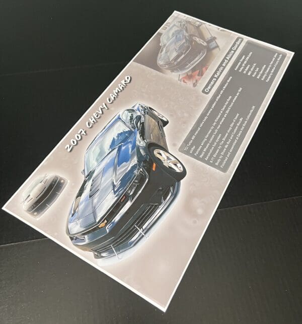 Custom Car Show Boards (Foam Core / Aluminum) - Image 4