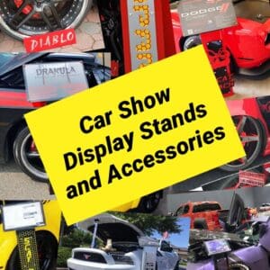 Car Show Signs, Stands & Accessories